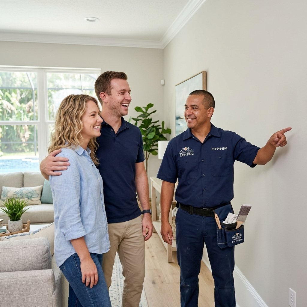 Cost To Paint 2000 Square Foot House in Wesley Chapel, Florida