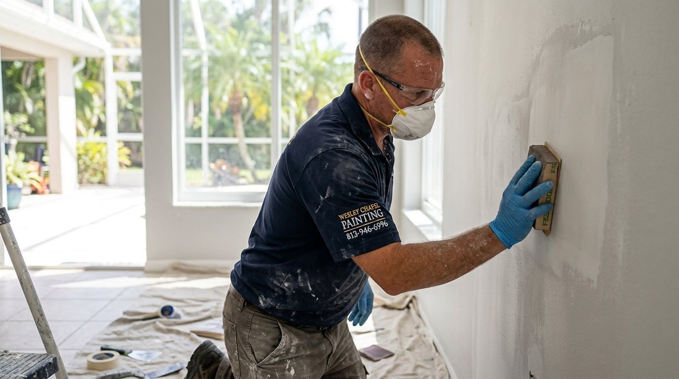 Pet Scratches On Painted Walls in Wesley Chapel, Florida