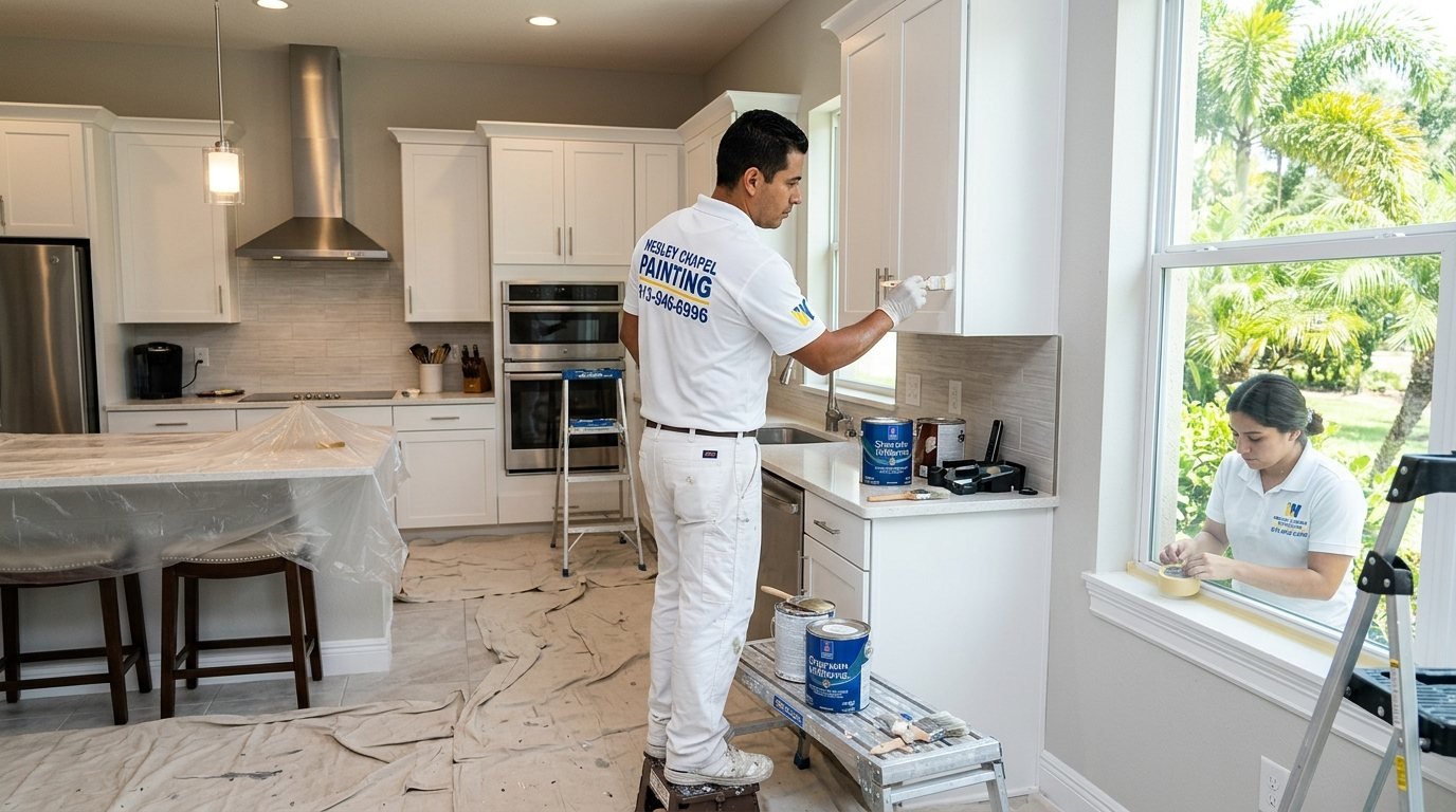 Kitchen Painting in Wesley Chapel, Florida