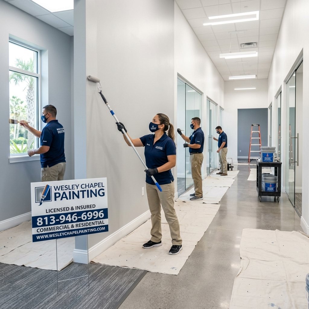 Commercial Interior Painting in Wesley Chapel, Florida