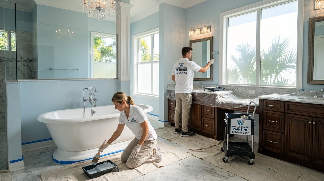 Bathroom Painting in Wesley Chapel, Florida