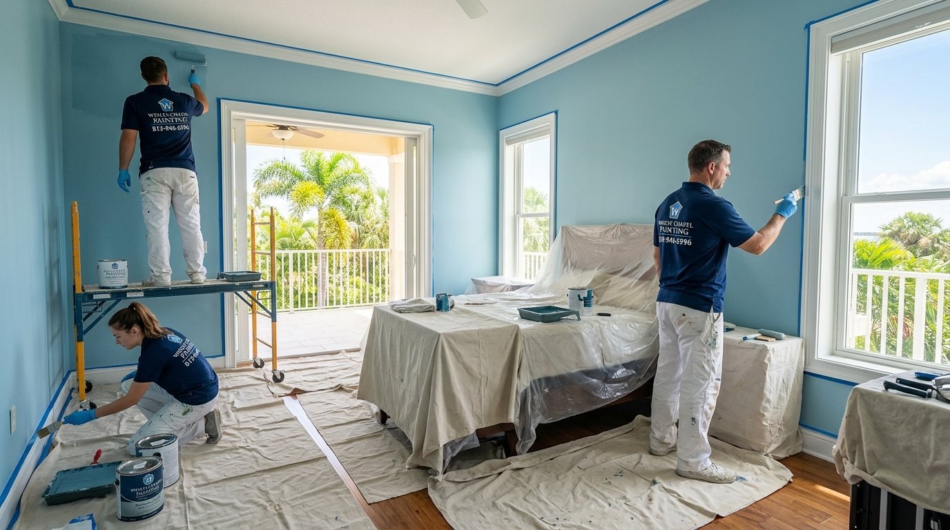 Bedroom Painting in Wesley Chapel, Florida