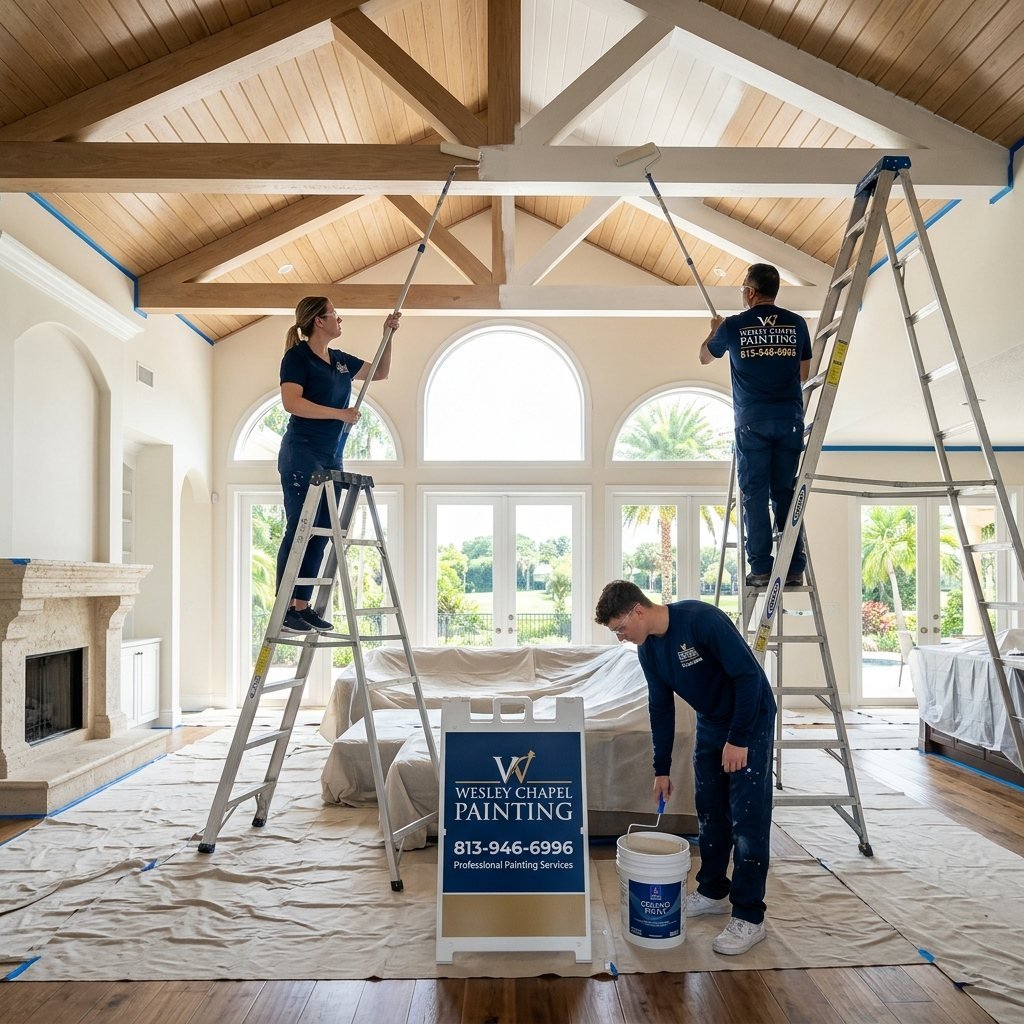 Temple Terrace Interior House Painting in Wesley Chapel, Florida