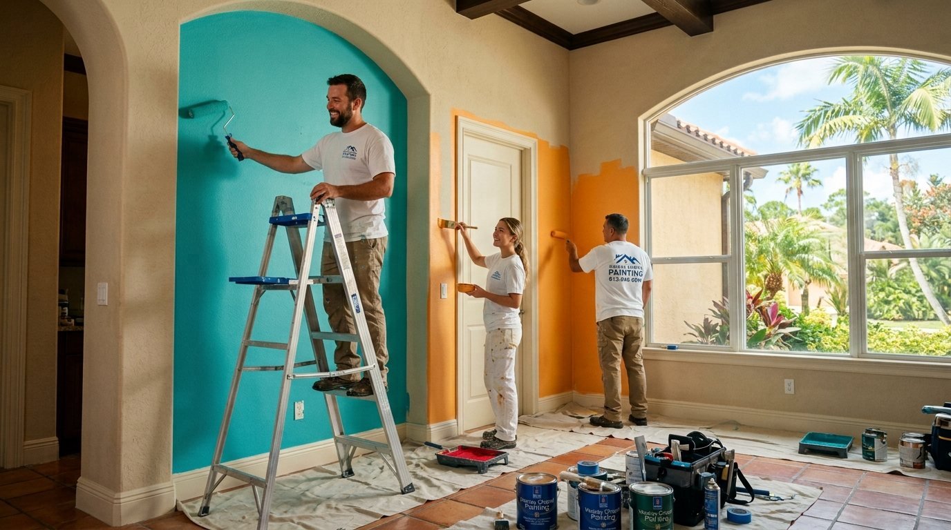 Apartment Turnover Painting in Wesley Chapel, Florida