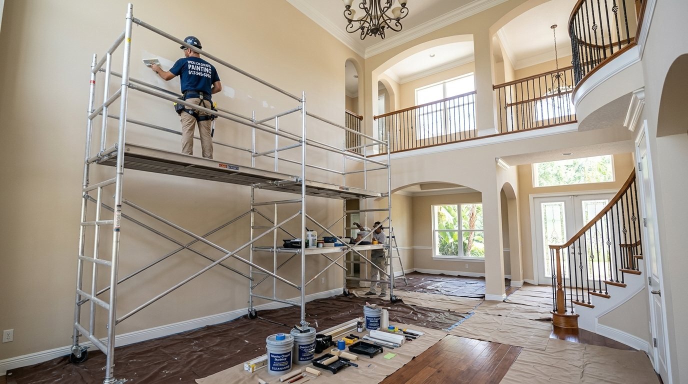 Ceiling Painting in Wesley Chapel, Florida