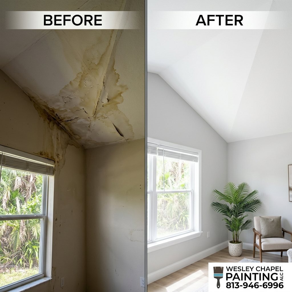 High Ceiling Painting in Wesley Chapel, Florida